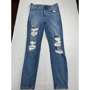 American Eagle Next Level Stretch Hi-Rise Jegging Jeans Size 8 Short